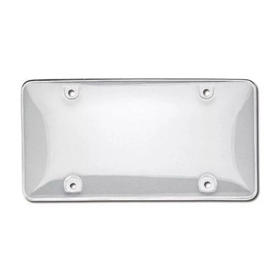 Suitsutatud läbipaistev numbrimärgi katte raam kilp Toonitud mulliga tasapinnaline auto