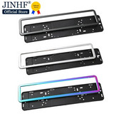 1Komplekt Universaalauto Ühendkuningriigi EL Euro Euroopa Saksa Vene Numbrimärgihoidiku Raam Metallist ja Plastikust Plaadihoidja Raam