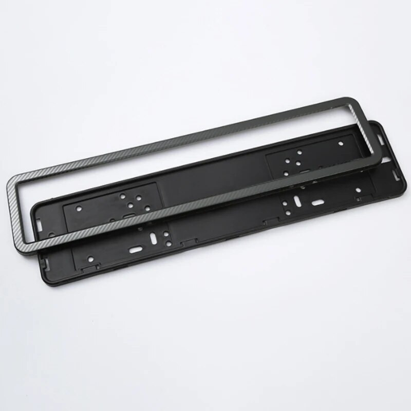 1Komplekt Universaalauto Ühendkuningriigi EL Euro Euroopa Saksa Vene Numbrimärgihoidiku Raam Metallist ja Plastikust Plaadihoidja Raam