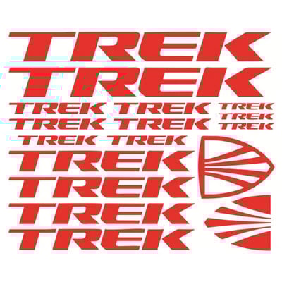 Uzlīmju KOMPLEKTS priekš TREK ADESIVI BICI STICKERS BIKE MTB BDC BICICLETTA PRESPAZIATI Auto Velosipēdu Motociklu Piederumi 17cm/34cm