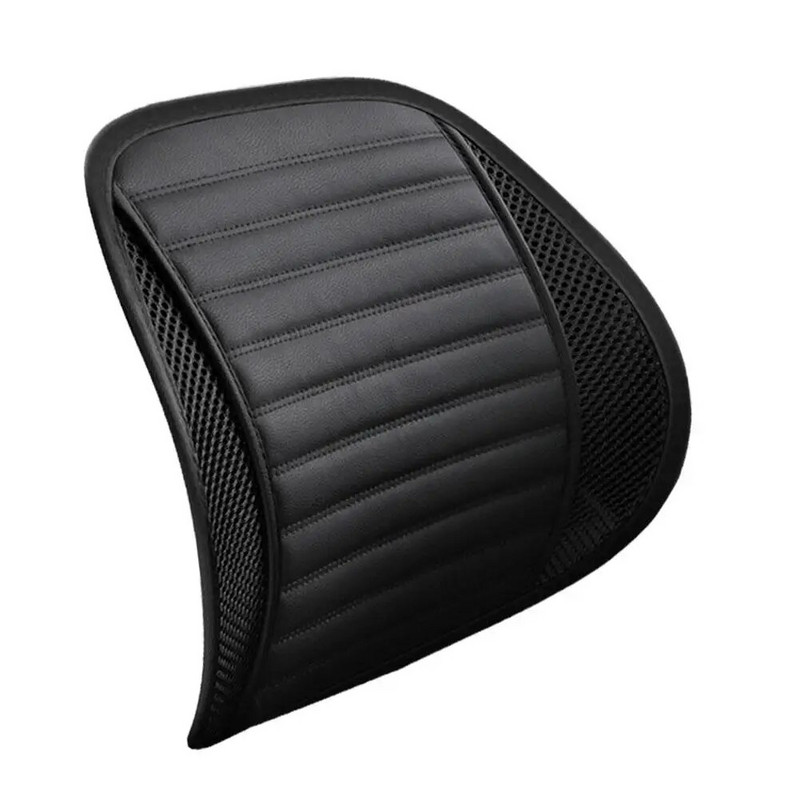 PU-nahast autoistme Kontoritooli massaaži seljatoe nimmetoe padi must võrk koduvõrk hingav ventileeriv seljapadi Cus G4J5