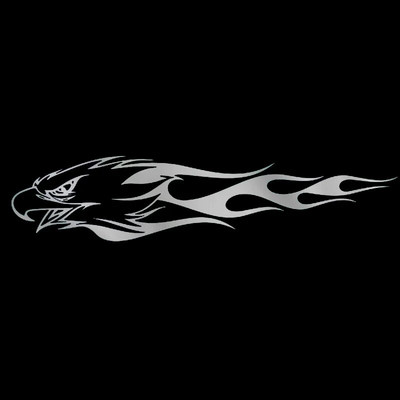 Autokleebis Flamingo Eagle Tribal Loomamustriga kaunistus Välisosad Mootorratta kleebised Päikesekaitsekreem ja veekindel PVC