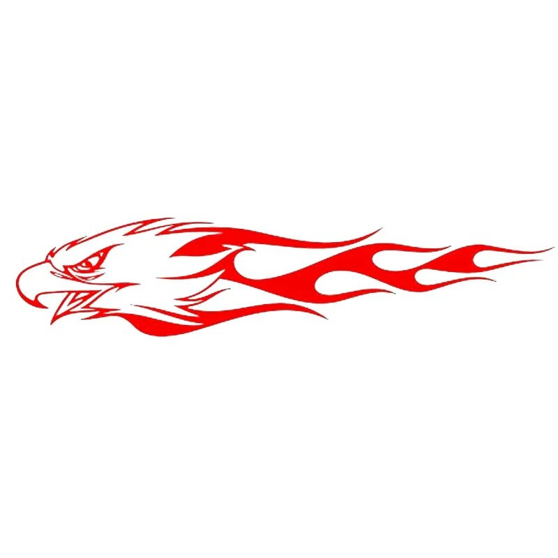 Autokleebis Flamingo Eagle Tribal Loomamustriga kaunistus Välisosad Mootorratta kleebised Päikesekaitsekreem ja veekindel PVC