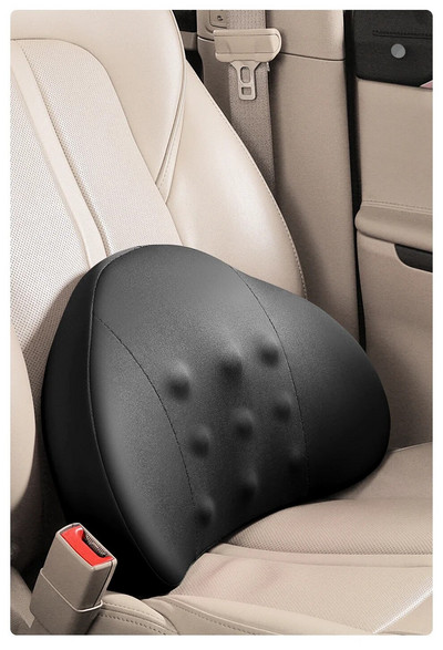 2024-es új Nine Pearl memóriahabos autós hátpárna deréktáj védelme a vezetőülés háttámlájának autós deréktáji párna
