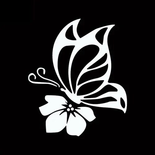 Pillangómintás Autómatricák Matricák Motorkerékpárok Külső Alkatrészei Kiegészítők Matricák Személyiség, Matricák Termékek Dekoráció PVC