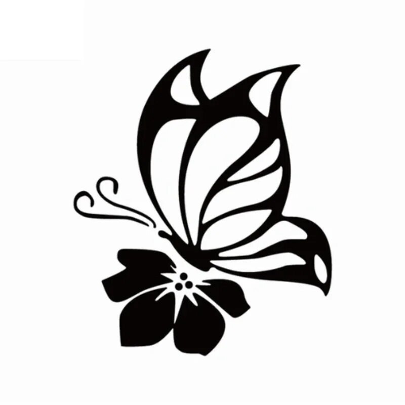 Pillangómintás Autómatricák Matricák Motorkerékpárok Külső Alkatrészei Kiegészítők Matricák Személyiség, Matricák Termékek Dekoráció PVC