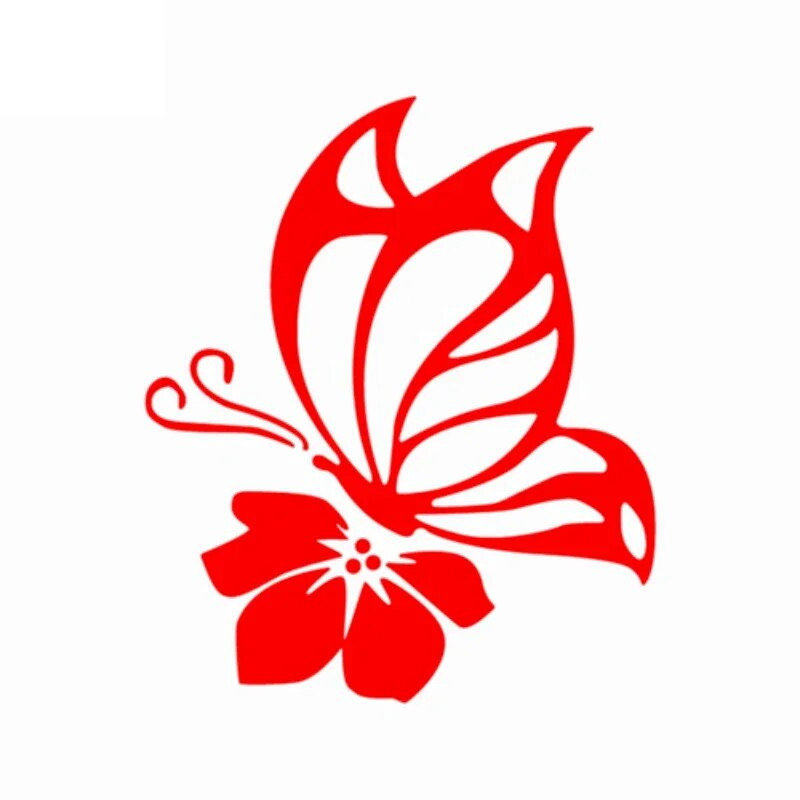 Pillangómintás Autómatricák Matricák Motorkerékpárok Külső Alkatrészei Kiegészítők Matricák Személyiség, Matricák Termékek Dekoráció PVC