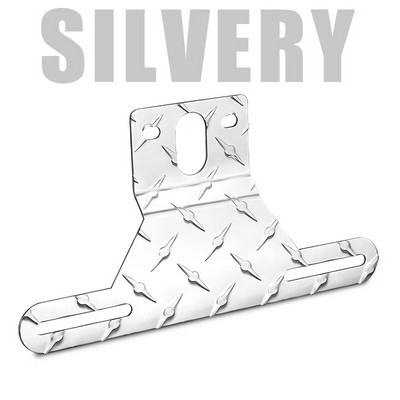 Alumiiniumisulamist veoauto haagis matkaauto numbrimärgi kronsteini kinnitusaluse hoidik numbrimärgi valgusti raami tugi traktori haagissuvila jaoks