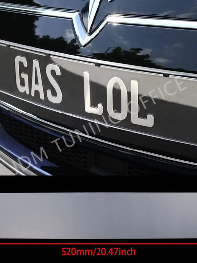 JDM akrüülvärviline autism Euroopa numbrimärk läbipaistev Euroopa numbrimärgi katte kaitsekilp