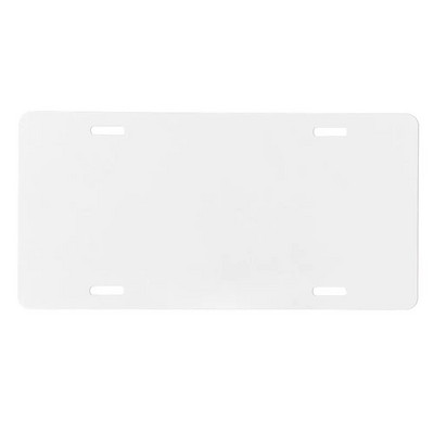 Szublimációs rendszámtábla Üres rendszámtábla keret Üres Autóipari Fém Alumínium tartó Szublimációs Praktikus Autós címkék