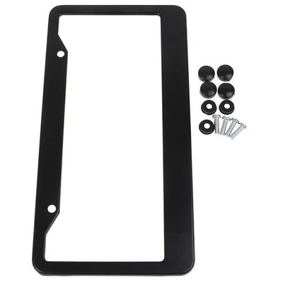 1db univerzális alumínium rendszámtábla keret Styling Power Racing Fra címketartó engedély USA autós tartozék