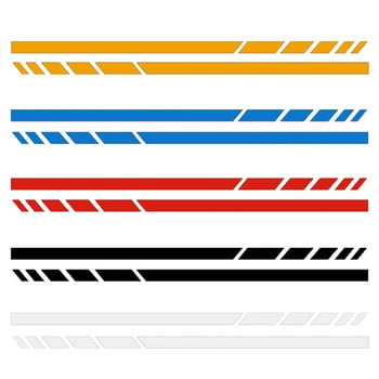 2PCS Stripes Sticker Rearview Mirror Decal за Mercedes Benz ABCE CLA SVR ML AMG W176 C117 W205 W204 W213 W212 C253 Decal