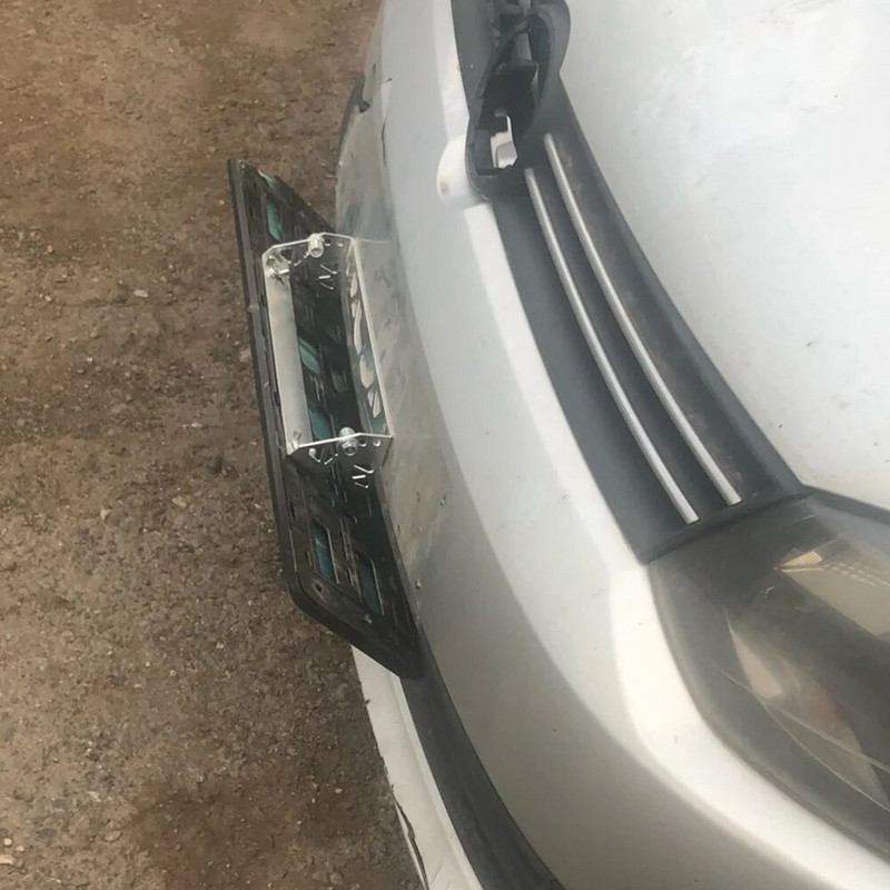 Univerzális alumínium autó JDM Styling rendszámtábla keret keret címketartó Új 1db Multi Color Power rendszámtábla keretek