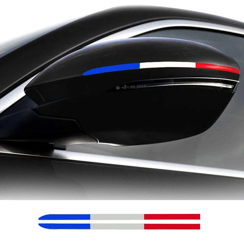 2X auto tahavaatepeegli kleebis Renault Duster Zoe Clio Kangoo Kwid Master Symbol Twingo autotarvikutele