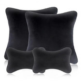 Hasznos autós fejtámla, teljesen feltöltött, nem fakuló autós fejtámla deréktámasz párna mosható deréktámasz párna autós kiegészítők