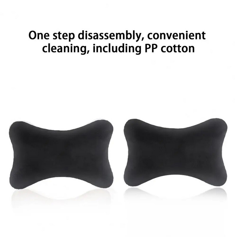 Hasznos autós fejtámla, teljesen feltöltött, nem fakuló autós fejtámla deréktámasz párna mosható deréktámasz párna autós kiegészítők