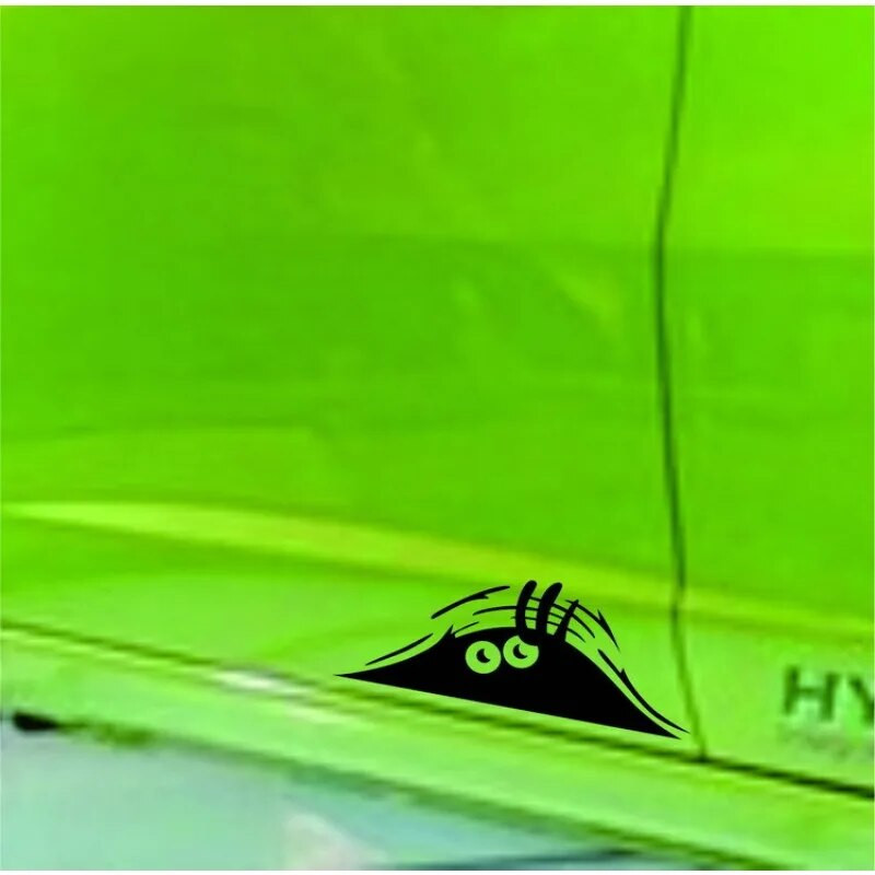 3D Dune Sand Monster Piiluv autokleebis Loov naljakas vinüülkleebis Kleebis trimmiga veekindel autokaunistustarvikud