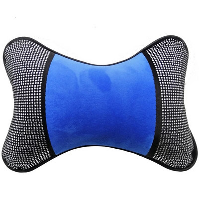 Kaelapadjad autole Bling Bling Crystal Velvet ühe peatoe padi universaalne täidisega fiiber universaalne auto padi lilla X45