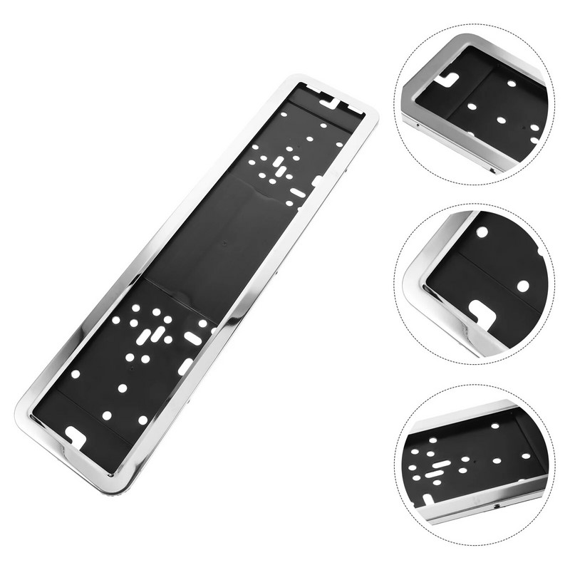 Πλαίσιο πινακίδας κυκλοφορίας Πλαίσιο πινακίδας αυτοκινήτου από ανοξείδωτο ατσάλι που ανοίγει στο πλάι