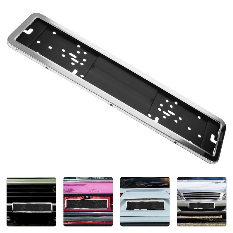 Πλαίσιο πινακίδας κυκλοφορίας Πλαίσιο πινακίδας αυτοκινήτου από ανοξείδωτο ατσάλι που ανοίγει στο πλάι