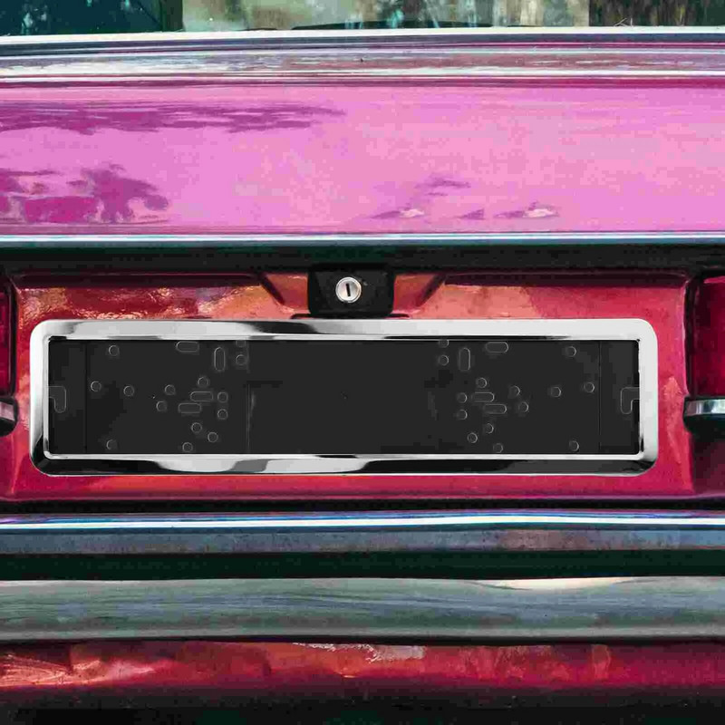 Πλαίσιο πινακίδας κυκλοφορίας Πλαίσιο πινακίδας αυτοκινήτου από ανοξείδωτο ατσάλι που ανοίγει στο πλάι