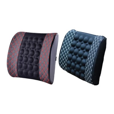 Car Vibrations Humanoid Massage Waist Pillow Cushion Electric Lumbar Cushion F19A