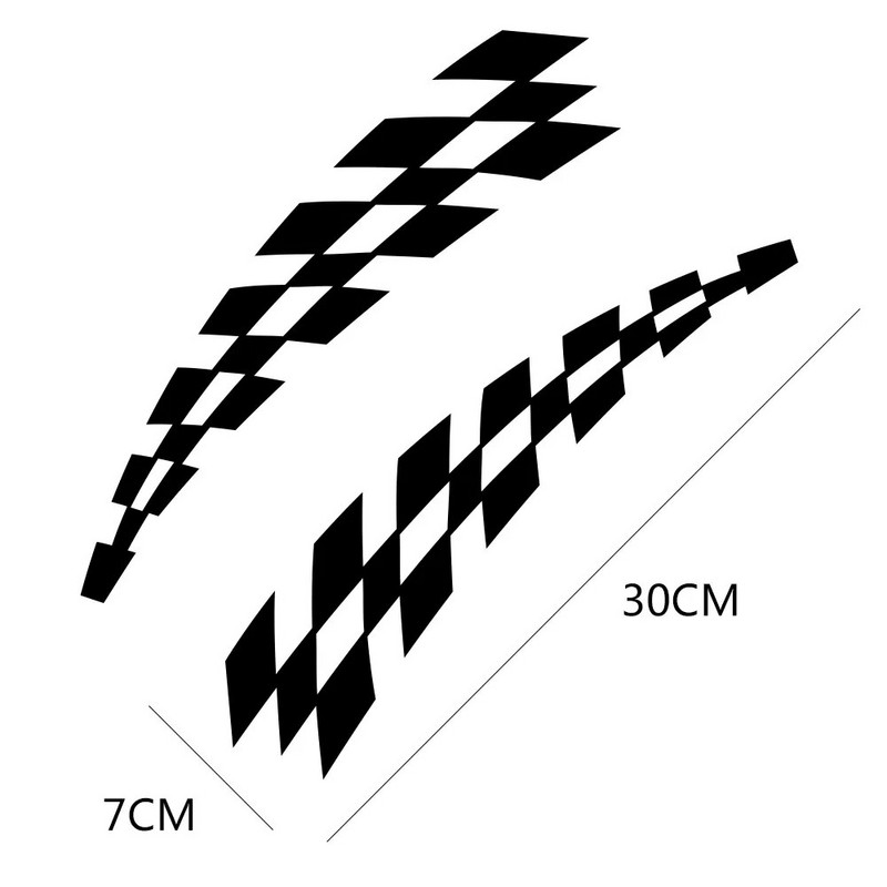 Autóverseny matricák Vinil fólia autós kerék szemöldök matrica Audi Volkswagen VW Ford BMW Toyota Honda Benz autótartozékokhoz