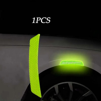 Uued üldotstarbelised 3D-süsinikkiust autoukse käepideme kleebised kriimustuskindlad kleebised, auto turvalisuse helkurribaga autokleebised