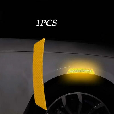 Uued üldotstarbelised 3D-süsinikkiust autoukse käepideme kleebised kriimustuskindlad kleebised, auto turvalisuse helkurribaga autokleebised