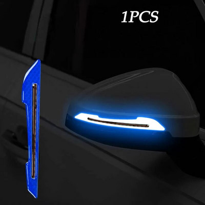 Uued üldotstarbelised 3D-süsinikkiust autoukse käepideme kleebised kriimustuskindlad kleebised, auto turvalisuse helkurribaga autokleebised