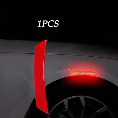 Uued üldotstarbelised 3D-süsinikkiust autoukse käepideme kleebised kriimustuskindlad kleebised, auto turvalisuse helkurribaga autokleebised