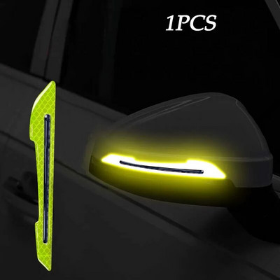 Uued üldotstarbelised 3D-süsinikkiust autoukse käepideme kleebised kriimustuskindlad kleebised, auto turvalisuse helkurribaga autokleebised