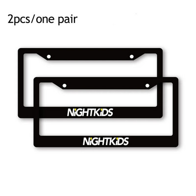 JDM ASV standarta ABS automašīnas numura zīmes rāmis Midnight speedhunter nightkids Skunk2 numura zīmes apdarei, auto aksesuārs
