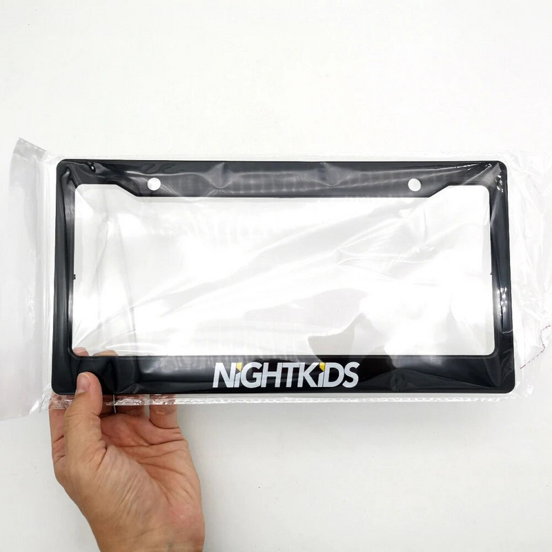JDM ASV standarta ABS automašīnas numura zīmes rāmis Midnight speedhunter nightkids Skunk2 numura zīmes apdarei, auto aksesuārs