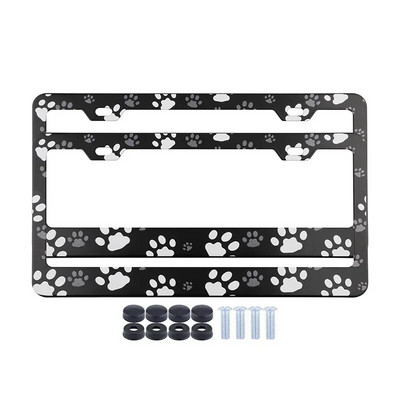 Američki standardni uzorak mačje kandže Okvir registarske pločice Plastični okvir registarske pločice Držač tablice vozila od aluminijske legure