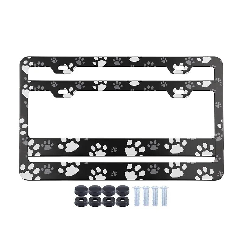 Američki standardni uzorak mačje kandže Okvir registarske pločice Plastični okvir registarske pločice Držač tablice vozila od aluminijske legure