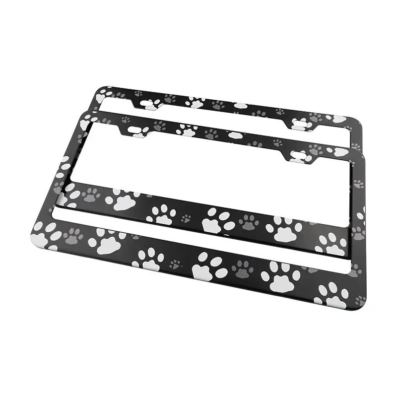 Američki standardni uzorak mačje kandže Okvir registarske pločice Plastični okvir registarske pločice Držač tablice vozila od aluminijske legure