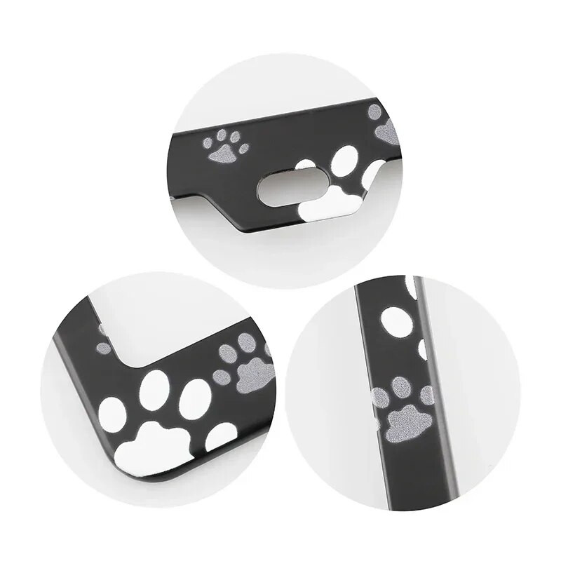 Američki standardni uzorak mačje kandže Okvir registarske pločice Plastični okvir registarske pločice Držač tablice vozila od aluminijske legure