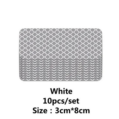 10gab 3*8cm automašīnas bufera atstarojošas uzlīmes atstarojoša brīdinājuma lente droša atstarotāja uzlīmes uzlīmes drošības brīdinājums