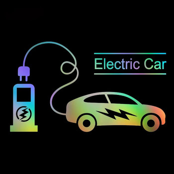 Стикери за кола Електрическа кола Забавен анимационен модел Външни части Стикери Стикери Аксесоари PVC Стилен, Покритие Драскотини Сладък,