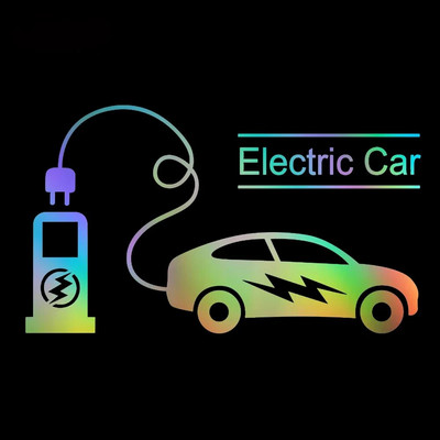 Autokleebised Elektriauto naljakas multifilmi muster Välisosad Kleebised Kleebised Aksessuaarid PVC Stiilne, Kaane kriimud armas,