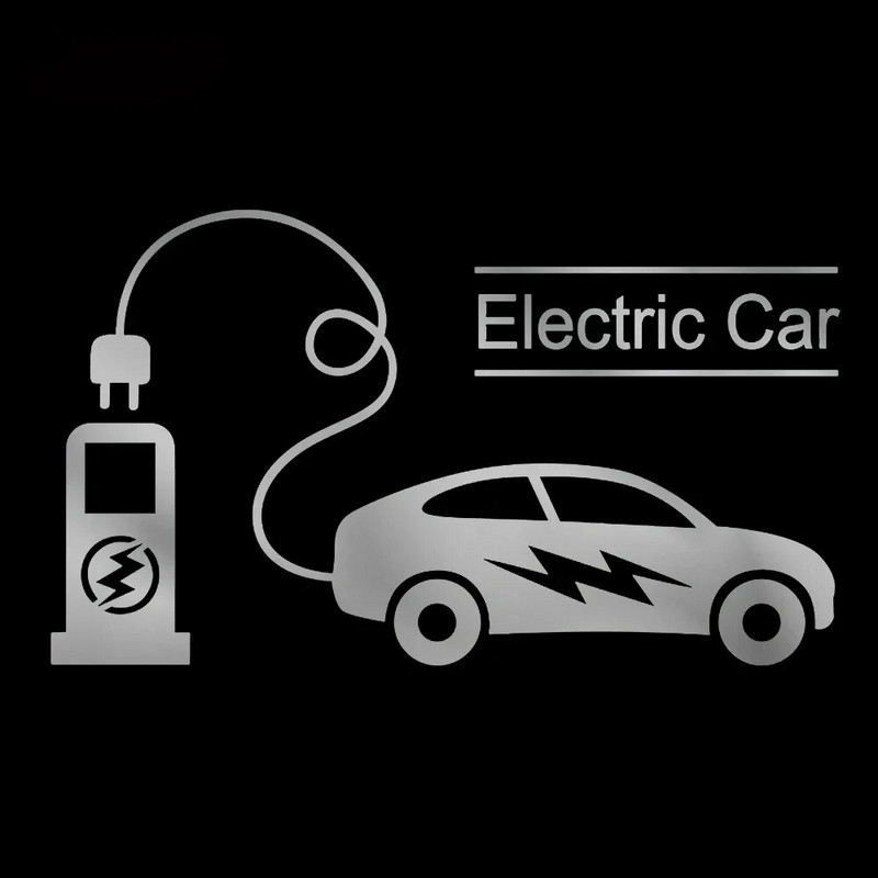 Autokleebised Elektriauto naljakas multifilmi muster Välisosad Kleebised Kleebised Aksessuaarid PVC Stiilne, Kaane kriimud armas,