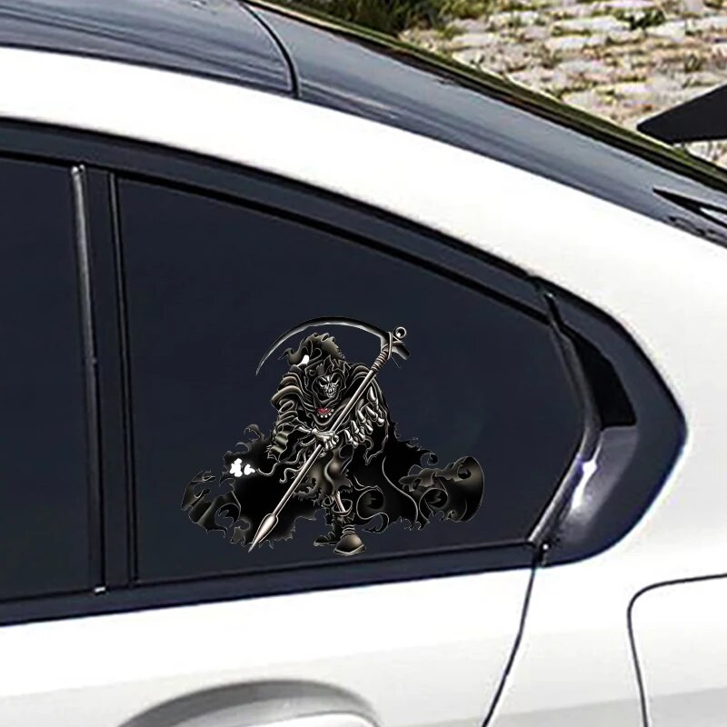 Tamna Noć vještica Skull King Kreativni uzorak Vodootporni ukras za automobil Reflektirajuća osobnost modificirana naljepnica za automobil motocikl