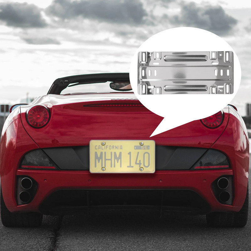 Βάσεις άδειας κιτ τοποθέτησης πινακίδας κυκλοφορίας μπροστινής κάμερας για τρέιλερ προφυλακτήρα