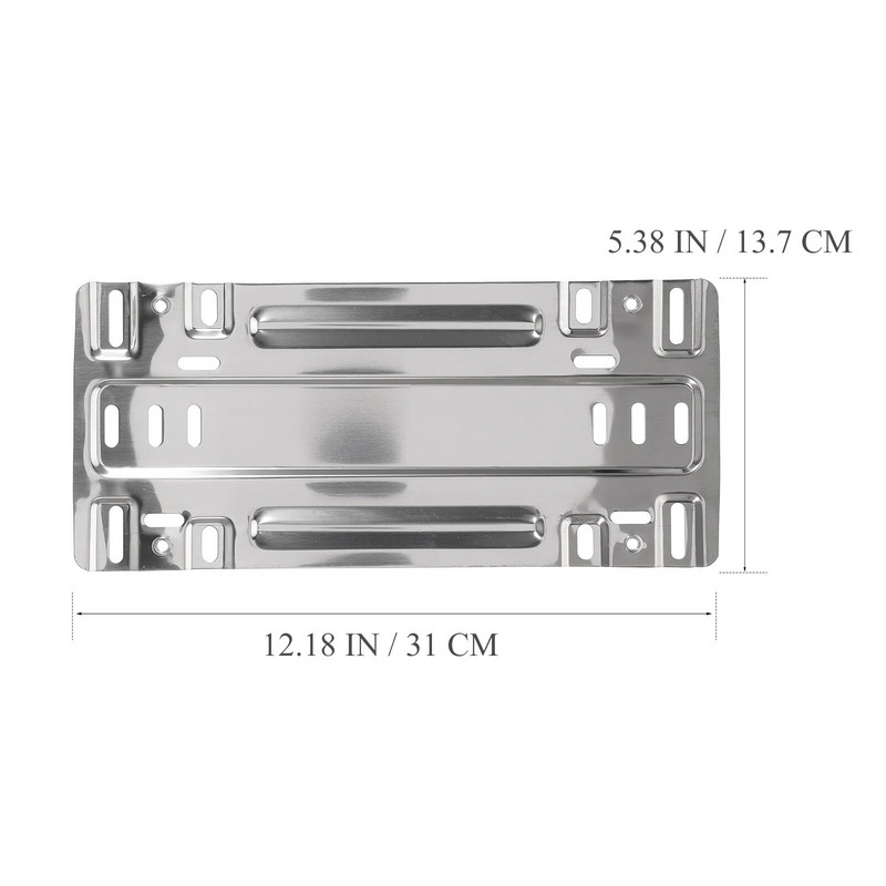 Στήριγμα μπροστινής κάμερας Βάση πινακίδας κυκλοφορίας Universal πρώην κιτ βάσης άδειας αυτοκινήτου από ανοξείδωτο χάλυβα