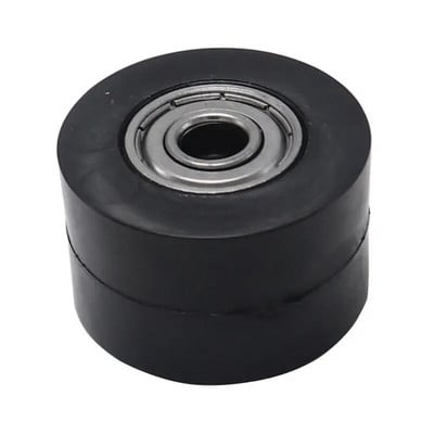 Motociklo motociklo 8 mm arba 10 mm grandinės ritinėlio įtempiklio skriemulio rato kreiptuvas, skirtas XR CR CRF 125 250 450 Pit Pro Dirt Bike Motocross