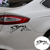 Autokleebis Ilus hobune autokleebis Stiilkleebis Dekoratsioon Peegeldav vinüülist autokleebis, Mootorratta kleebise kriimustustega kate