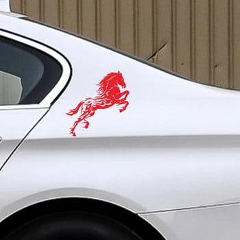 G124 19,5X20CM Αυτοκόλλητο αυτοκινήτου Handsome Horse Αδιάβροχο Vinyl Decal Αξεσουάρ αυτοκινήτου Pegatinas Para Coche DIY Car Styling