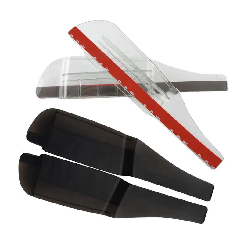 2TK auto tahavaate peegel vihmakulmude visiir auto tagavaate külgmine lumesirm päikesekaitse auto peegli tarvikud õhu kuivatamise stiil