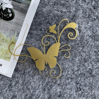 Tauriņu atstarojošie motociklu piederumi uzlīmes Moto ķiveres uzlīmes priekš Honda PCX 125 X ADV 750 Hornet ADV 350 Forza 125